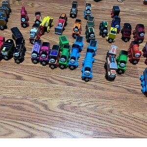 Wooden Thomas the Train Tracks and Trains sets plus Brio 200+ pieces